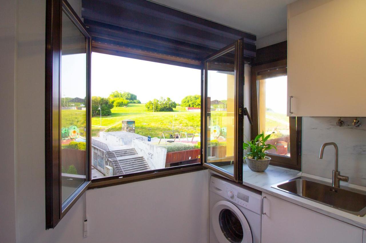Loft En Gijon - Cimavilla Con Vistas Al Cerro エクステリア 写真